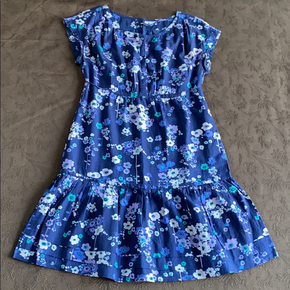 Blue floral gap dress